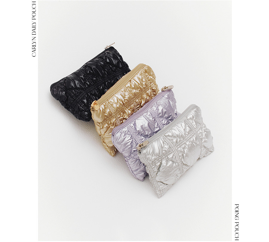☆CARLYN☆ Poing Pouch 4colors Carlyn Poing Pouch - 4 Colors | Shopee Singapore