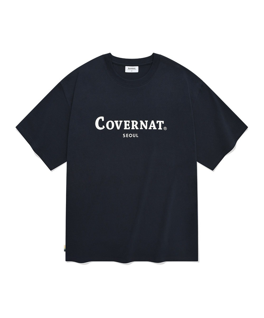 Tシャツ・カットソー COVERNAT Souvenir Seoul T-shirt Navy COVERNAT Souvenir Seoul T-Shirt Unisex Tee - 3 Colors (2024