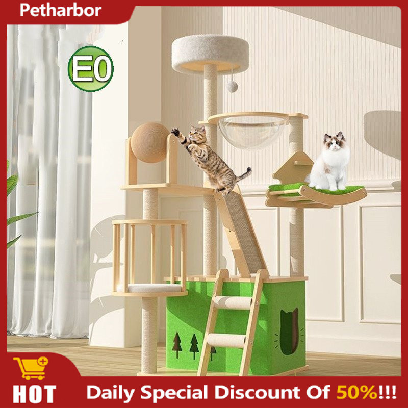 Climbing Frame Nest Integrated Space Module Rack Scratching Tree Sky ...