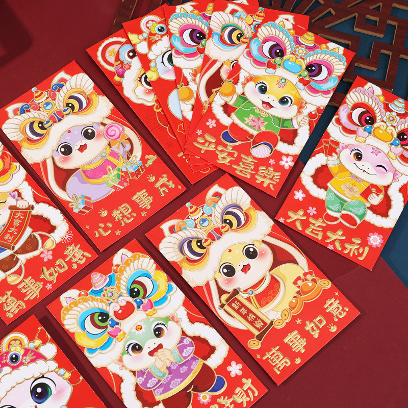 2025 Snake Year Red Envelopes Spring Festival Lucky Money Pockets