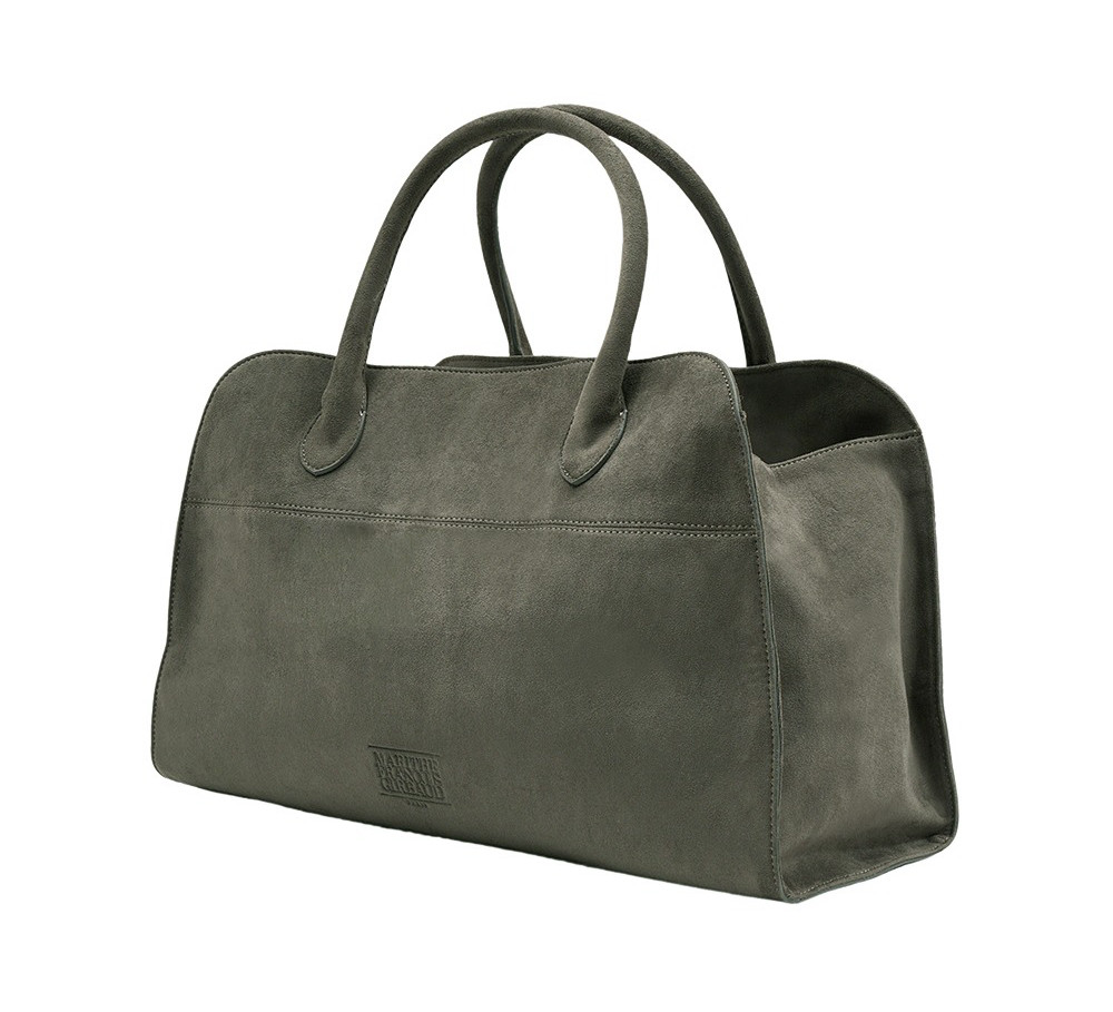MARITHE FRANCOIS GIRBAUD Classic Logo Suede Tote Bag - 2