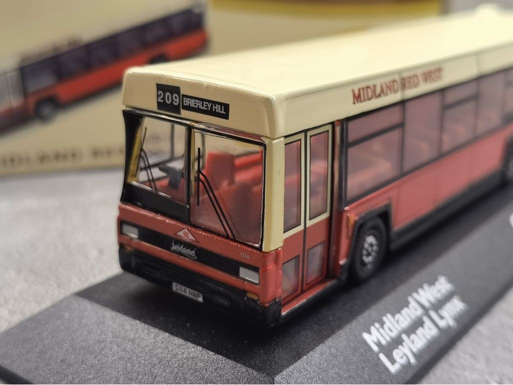 Atlas 1/76 Midland West Leyland Lynx Midland Leland Lynx Bus Model ...