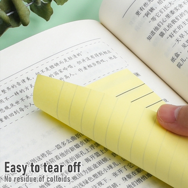 200Sheets Sticky Notepad Post It Notes 15*10cm Large Tag Students Note ...