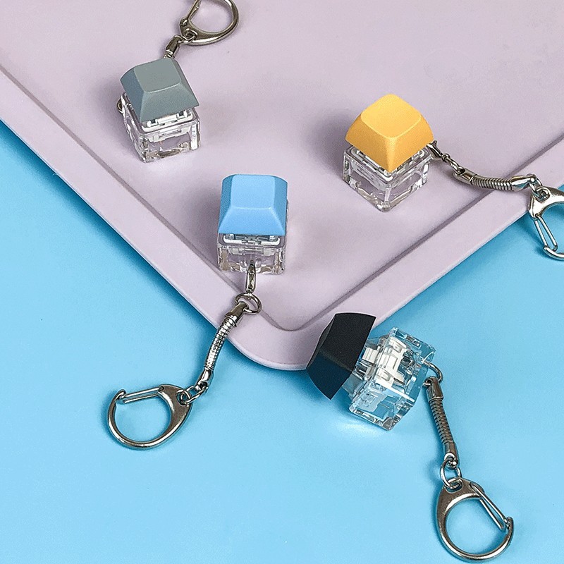 Key Switch Keychain Shaft Tester Mechanical Keyboard Fidget Button ...