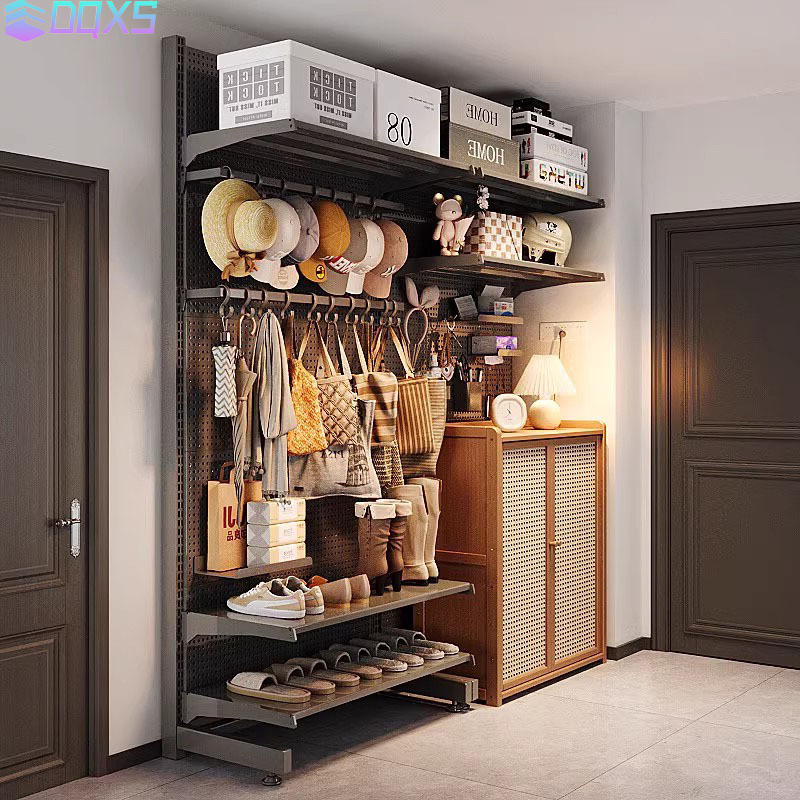 Cave Board or Standing Wardrobe Open Metal Shelf Simple Modern Rental ...