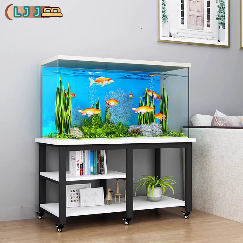 Fish Tank Cabinet With Wheels Aquarium Bottom Cabinet Metal Base Rack ...