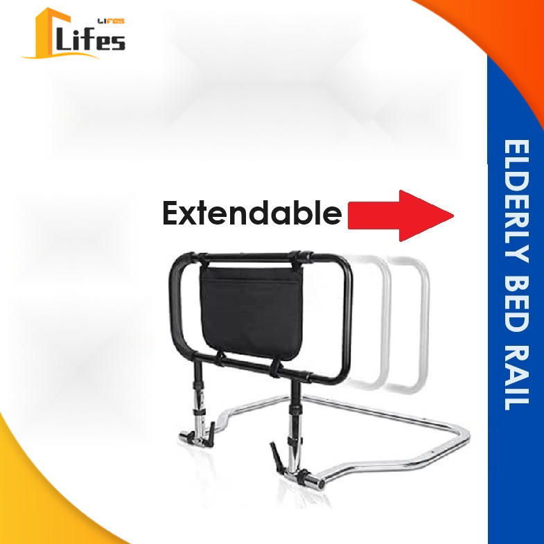 For Elderly Extendable And Height Adjustable Bed Rail Guard Lifestyle ...