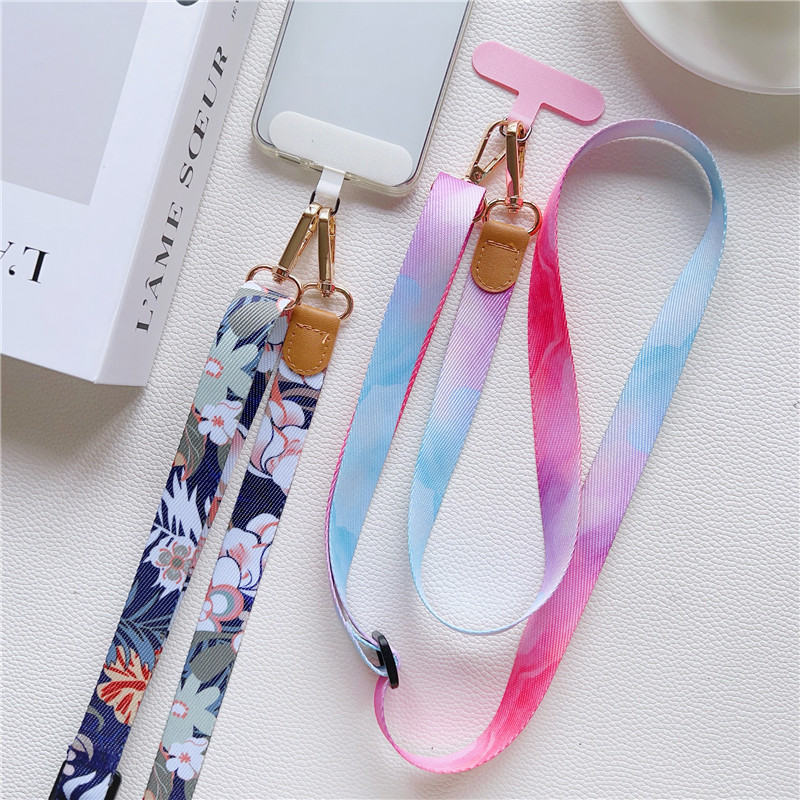 Adjustable Mobile Phone Lanyard Crossbody Long Webbing Rope Strong and ...