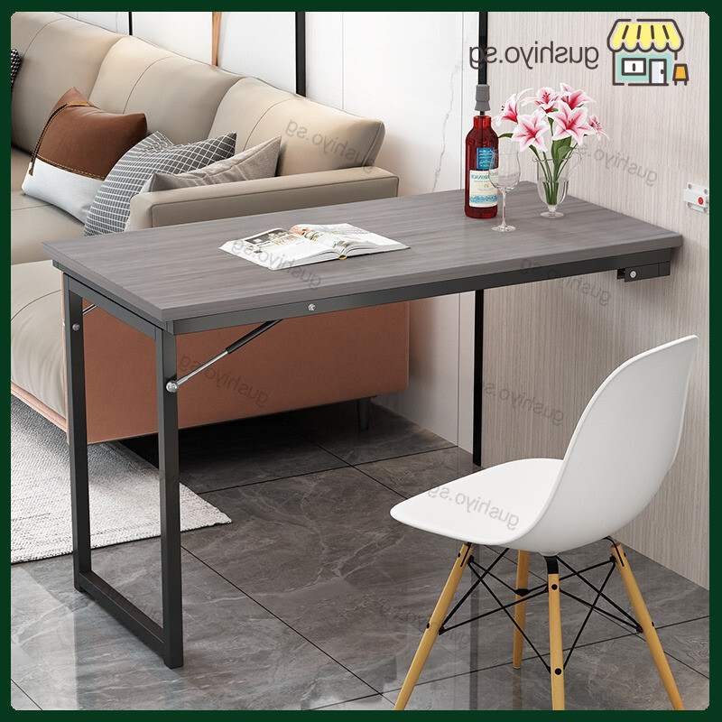 Hanging Foldable Wall Table Mounted Folding Wall Table Dining Small ...