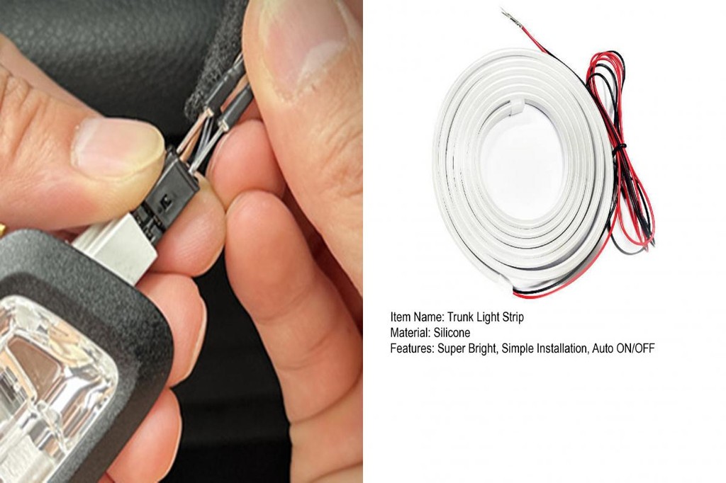 SL Boot Led Light Strip Universal Fit Car Trunk Light Strip with ...