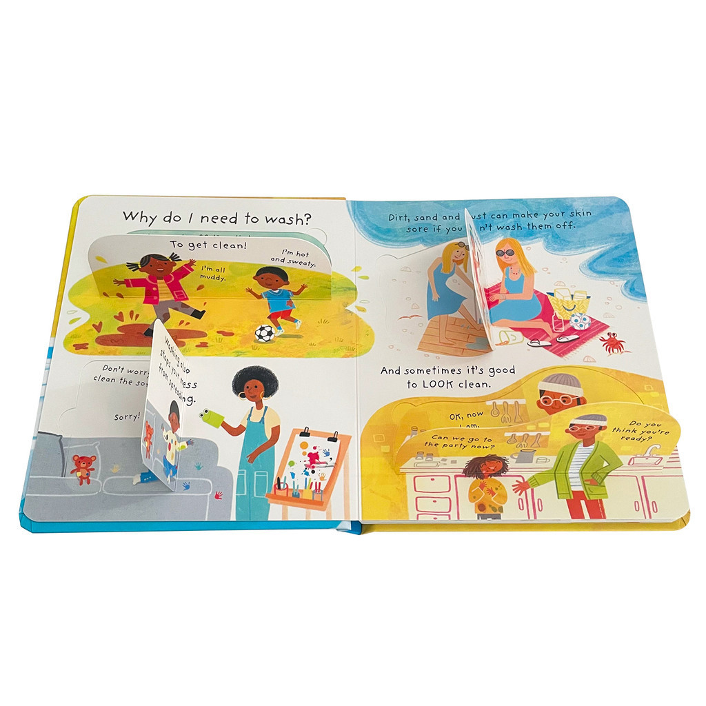 Usborne Very First Questions and Answers Why Do I Need To Wash? English ...
