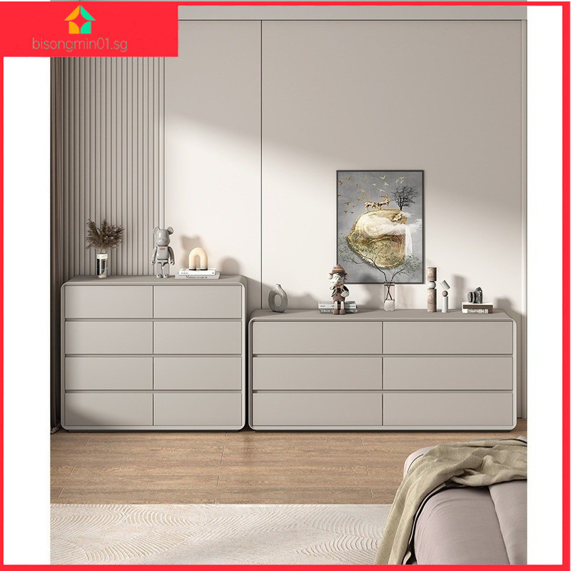 Wood Simplicity Solid Storage Cabinet Household Multifunctional Drawer ...