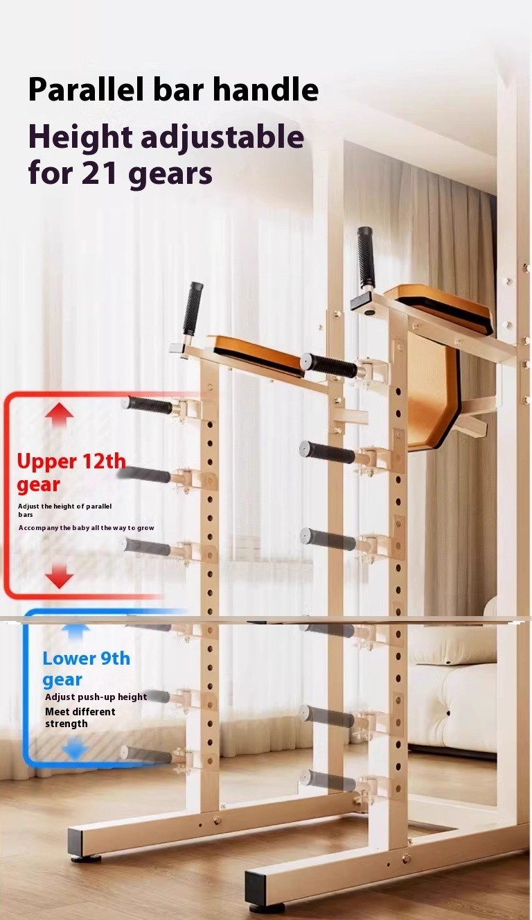 Adjustable Pull Up Bar Floor Type Pull Up Bar No Drilling Domestic ...