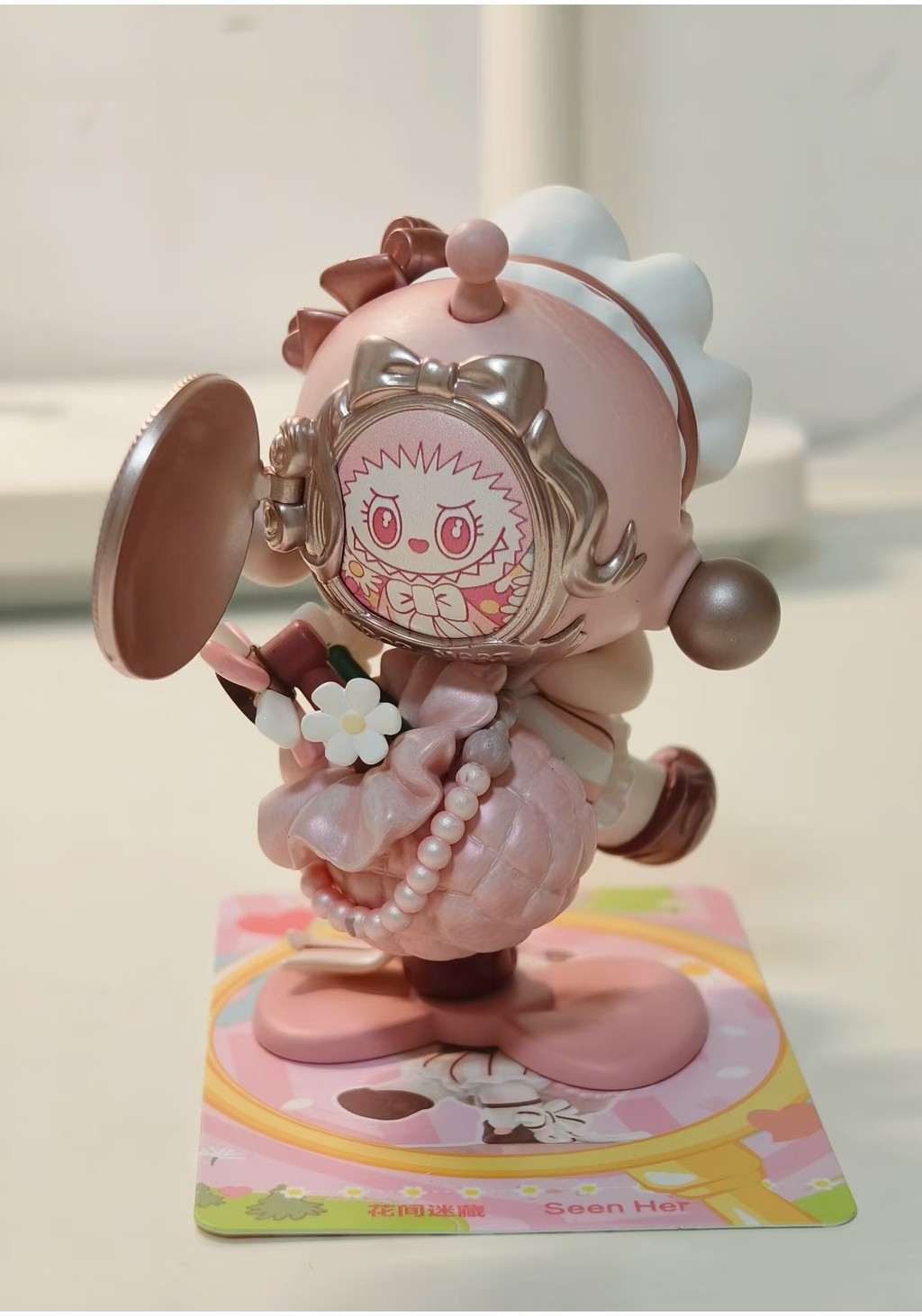 POPMART Finding MOKOKO series Skullpanda Seen Her Dimoo