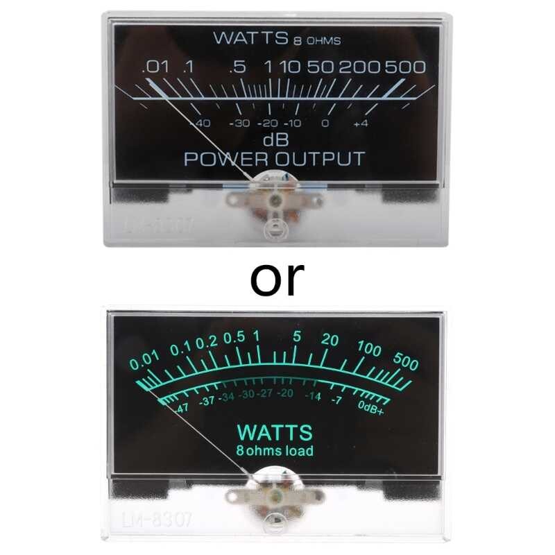 DB-Level VU Header Power Amplifier Level Meter with Pointers Dial- for ...