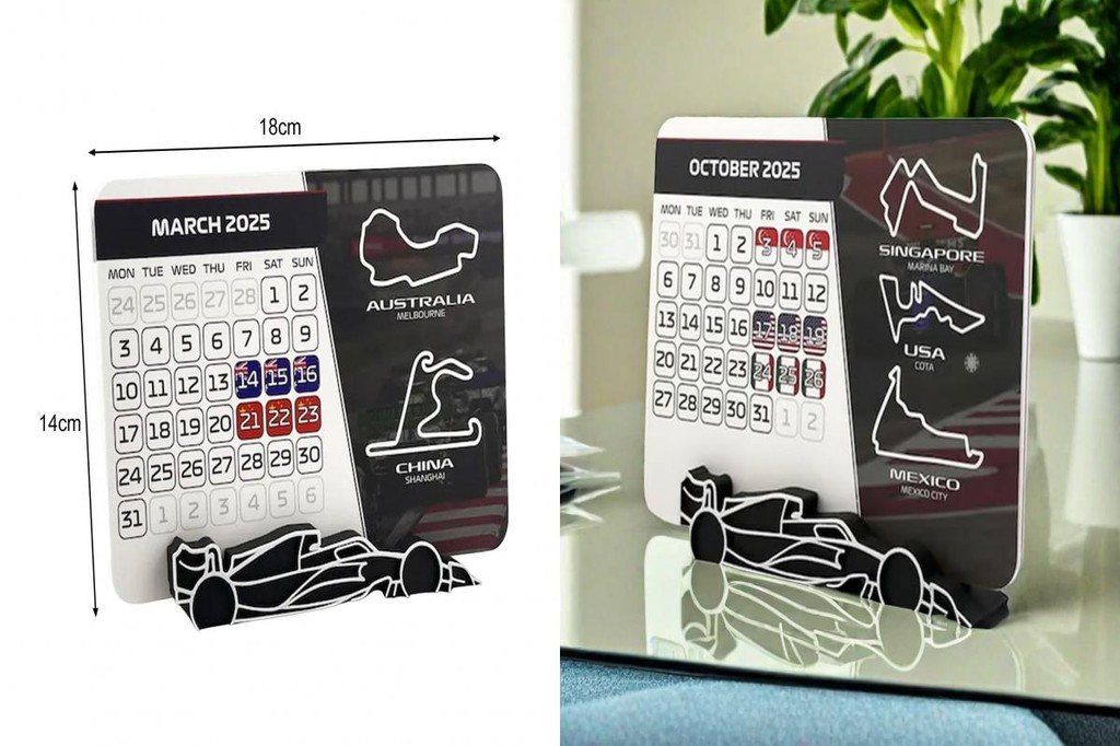 Spacious Racing Schedule Planner Driver Track Schedule Planner 2025 ...