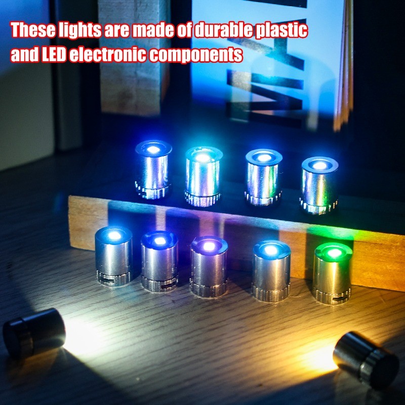 10pcs Electroplating Colored Lights - Mini Led Electronic Light ...