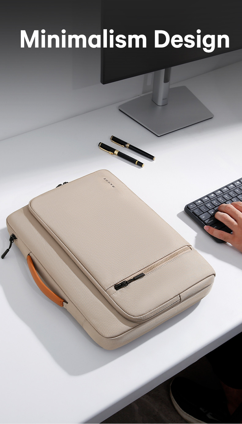 BANGE Slim Laptop Sleeve Bag 14-15.6 Inch Notebook Shockproof Computer ...