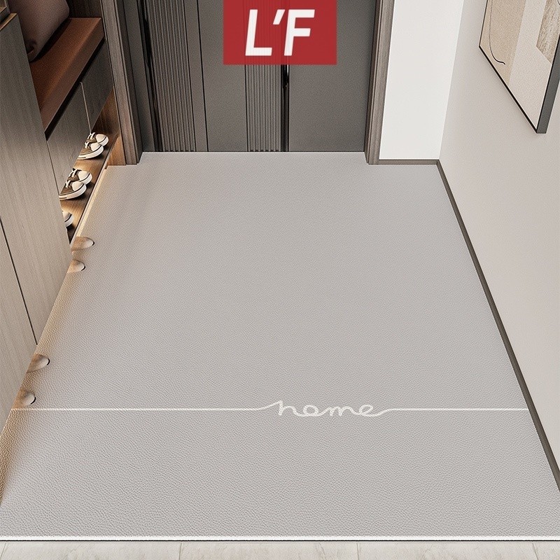 [L‘F]Waterproof Door Mat Entrance Pvc Carpet Simple Plain Welcome Mat ...