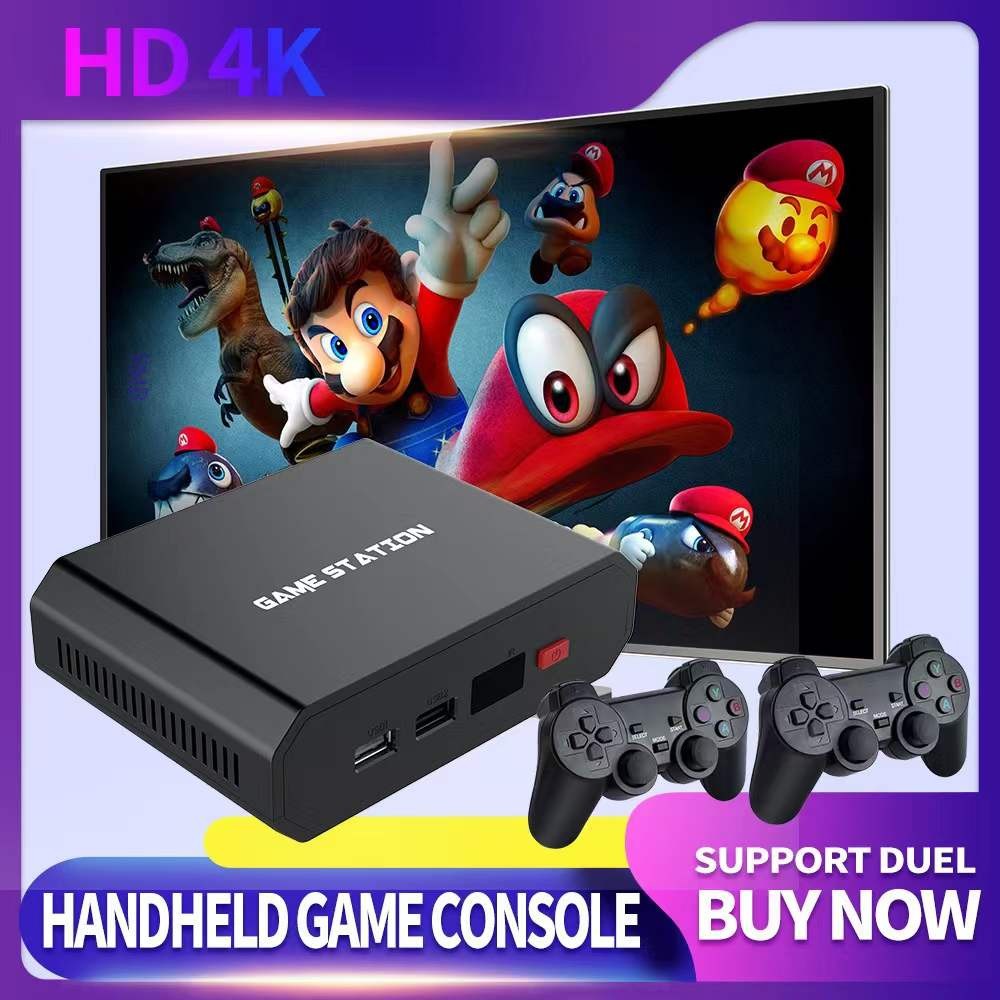 in stock M8 Plus 4K HD TV Video Game Console Retro Games Box with 2.4G ...
