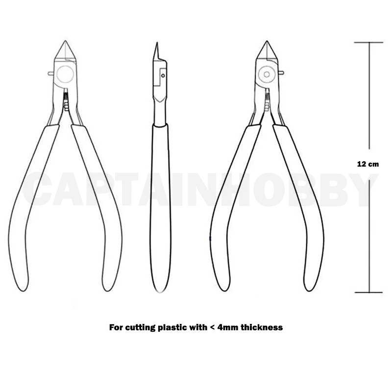 Premium Hobby Nipper – Single & Double Blade Side Cutters for Gunpla ...