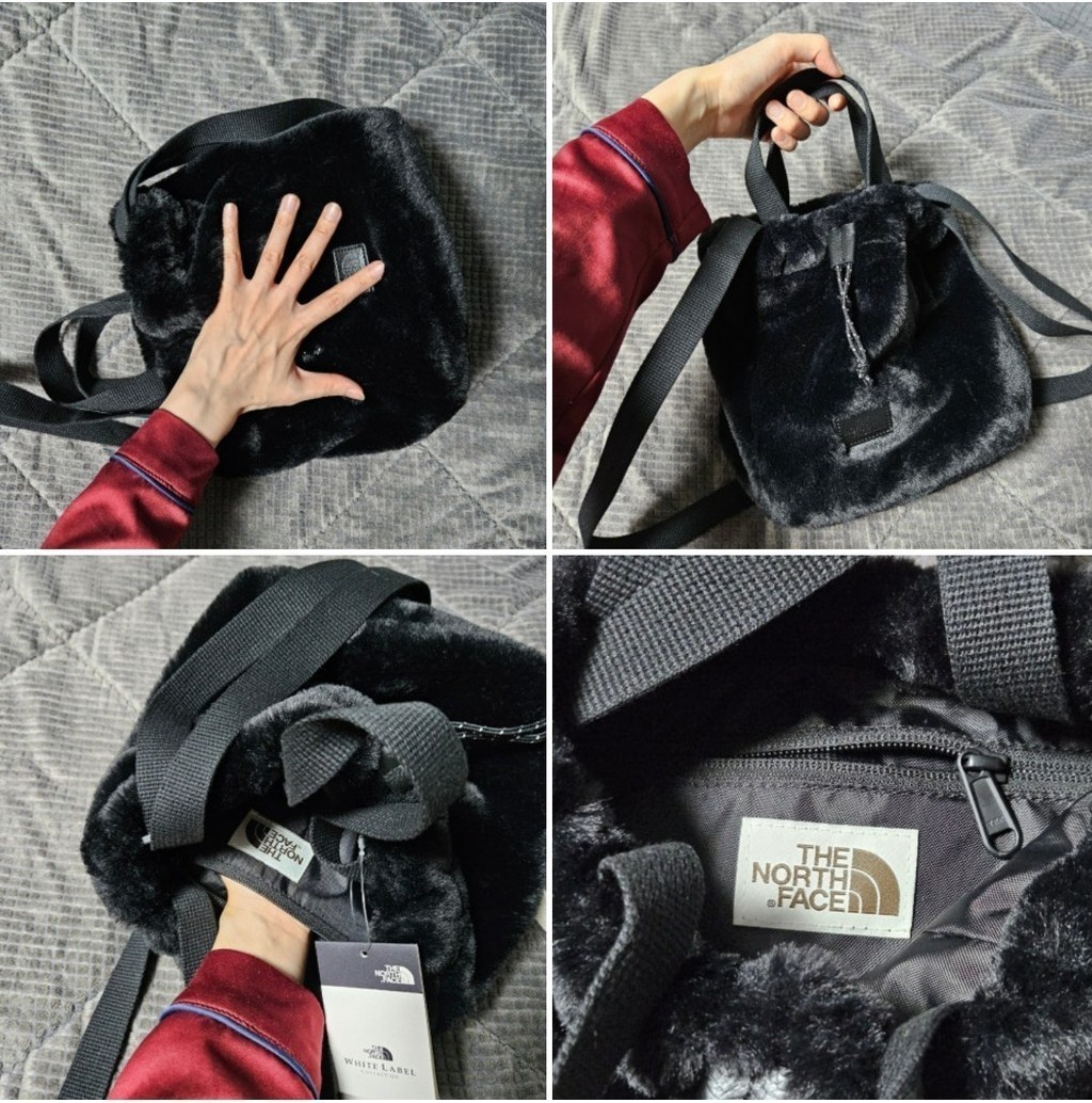 ■THE NORTH FACE■ White Label Bucket Bag Mini DARK BROWN NN THE NORTH FACE KR WHITE LABEL BUCKET BAG