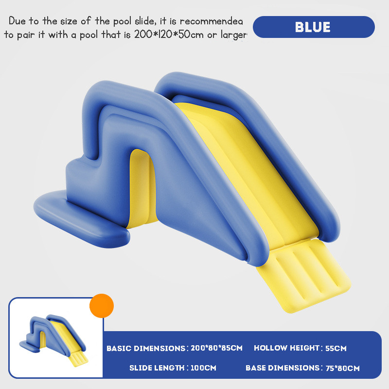 Inflatable Pool Slide Water Slide Inflatable Swimming Water Slide Anti ...
