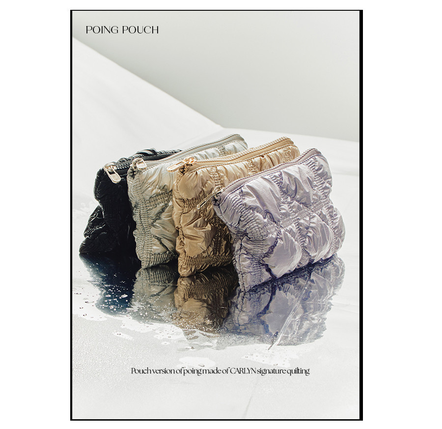 ☆CARLYN☆ Poing Pouch 4colors Carlyn Poing Pouch - 4 Colors | Shopee Singapore