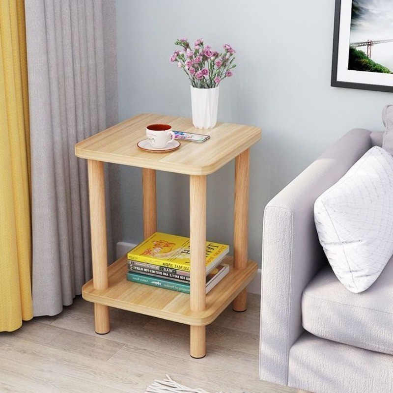 Double sofa side few simple modern small tea table small apartment ...