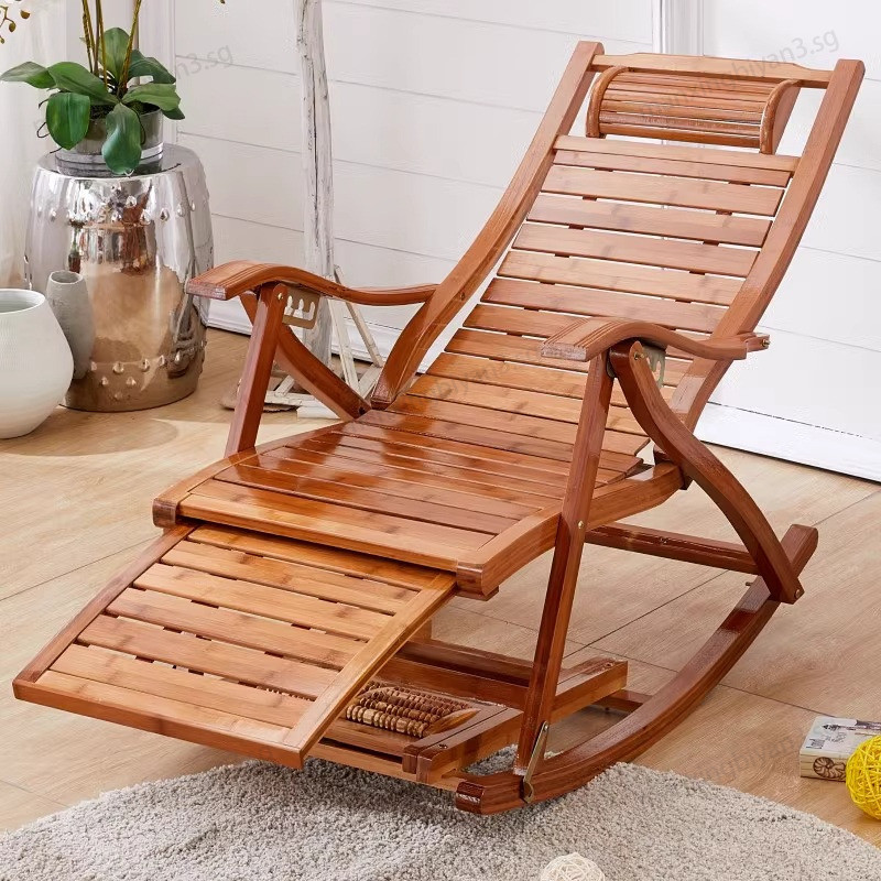 Folding Wooden Rocking Chairnull