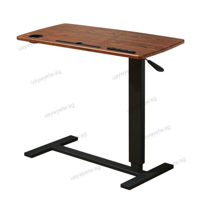 Premium Overbed Table L Movable Bedside Folding Table Height Adjustable ...