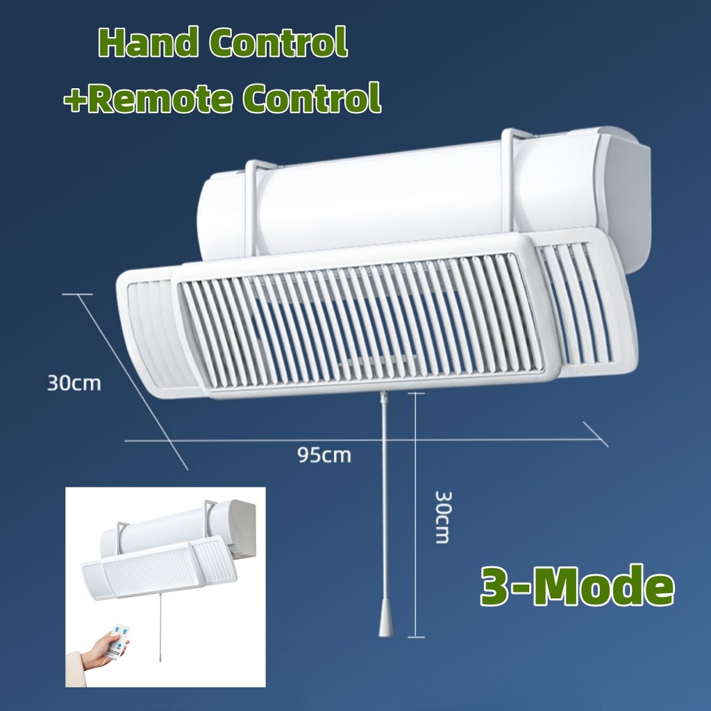 Air Conditioner Windshield Remote Control 3 Mode Aircond Deflector ...