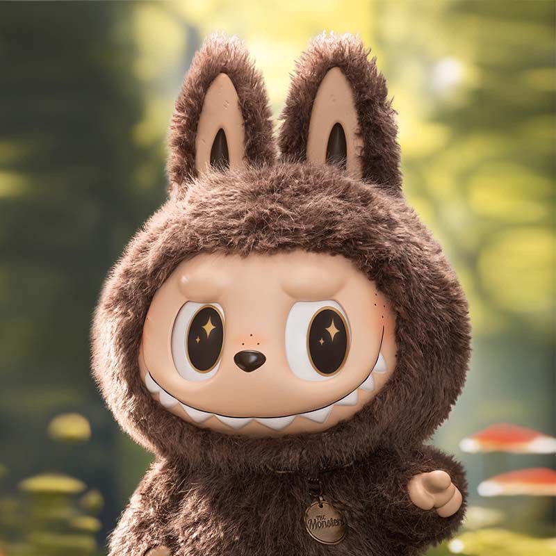 Labubu zimomo 37cm ぬいぐるみ POP MART ZIMOMO Vinyl LABUBU Doll 17cm Plush Pullcloth Pendant