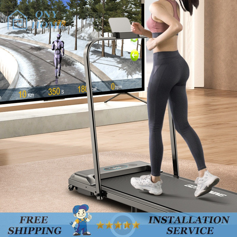 Treadmill Mini Indoor Foldable Ultra Silent Mini Weight Loss Tablet ...