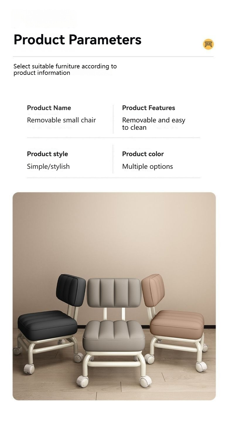 Home Universal Compact Stool Multifunctional Stool With 360° Wheels ...