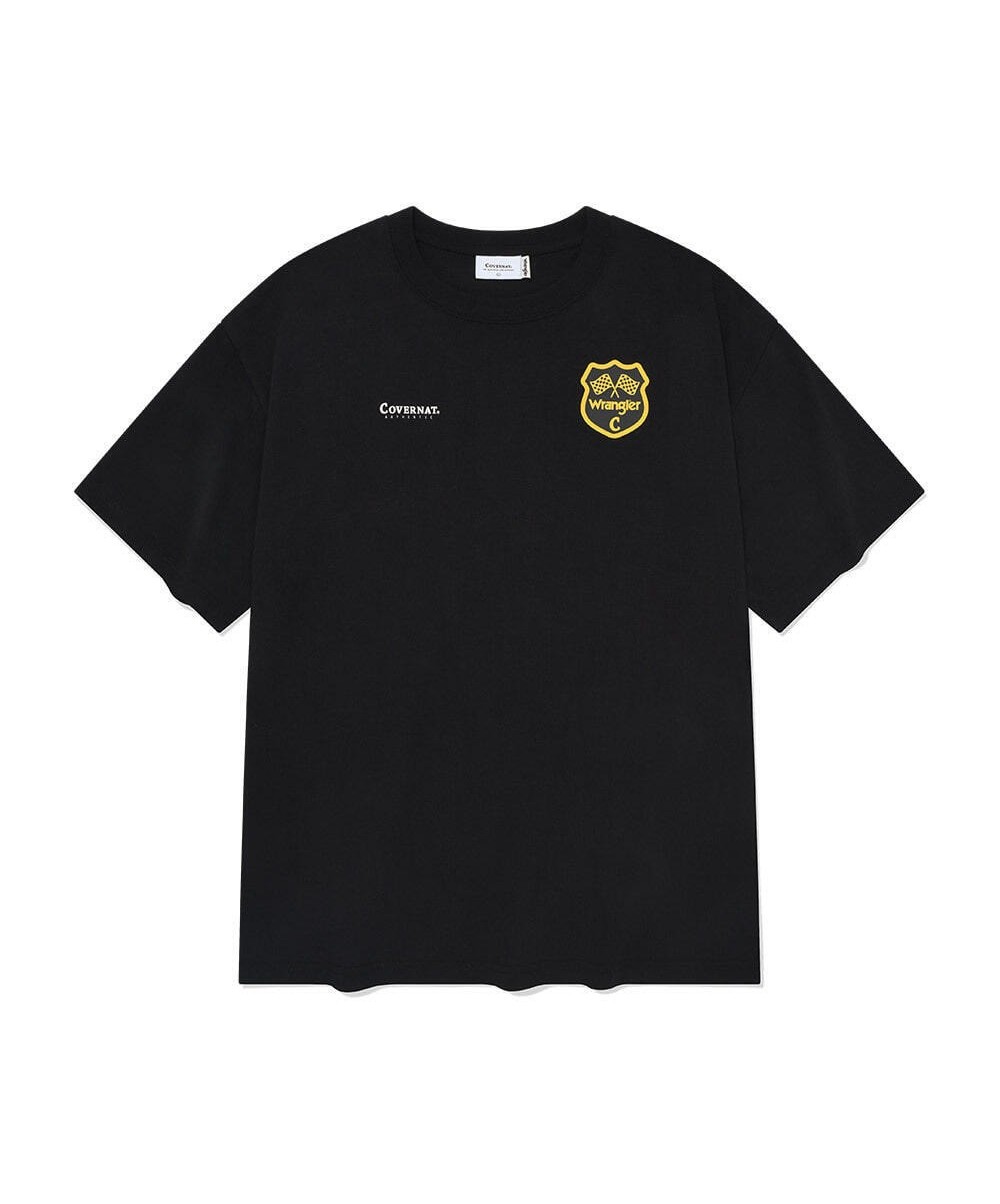 Tシャツ・カットソー [COVERNAT X Wrangler] 08 Vintage T-shirt 4NY053 COVERNAT X Wrangler Collaboration] 08 Vintage T-shirt Unisex