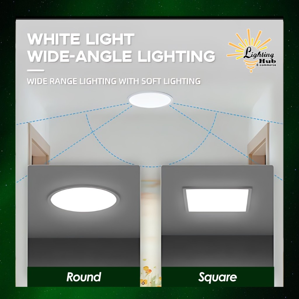 [PROMO] Lighting Hub Adjustable Recessed Downlight (6W 8W 15W 20W) Easy ...