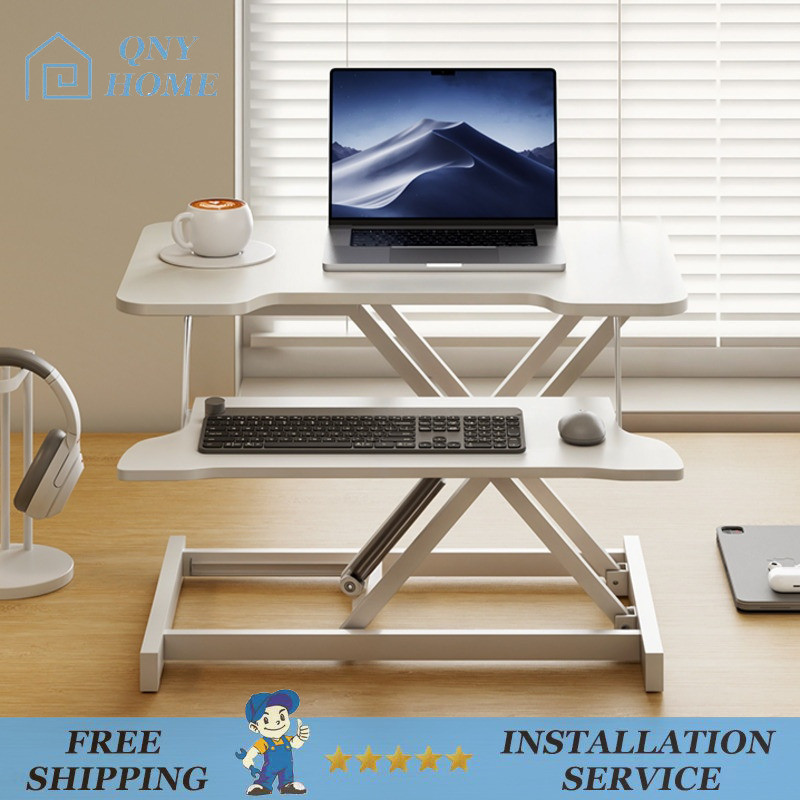 Standing Lifting Table Workbench Desktop Computer Office Stand Desktop ...