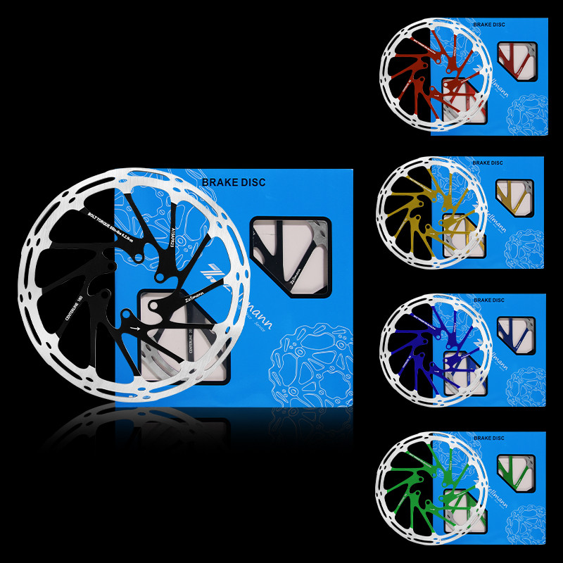 Ultra Light Bicycle Hydraulic Disc Brake Rotors Black/Red/Green/Blue ...
