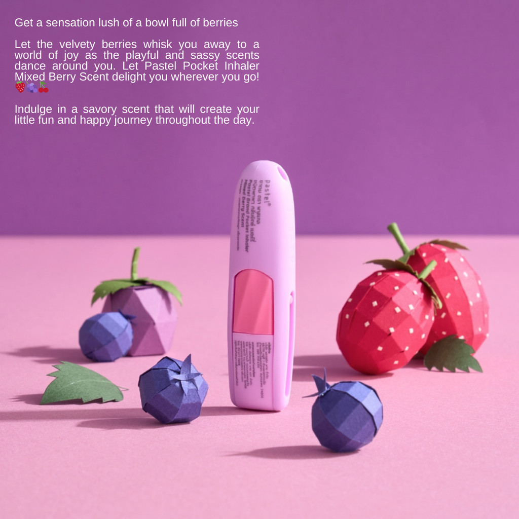 Pastel Fruity Inhaler | Pastel Yadom Fruity Nasal Relief Stick | SG ...