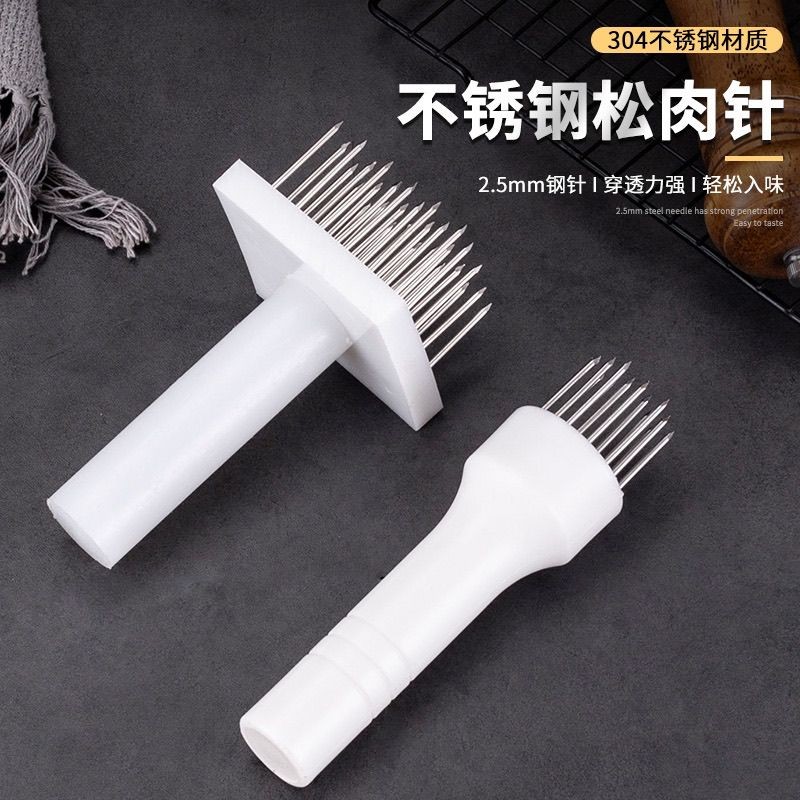 Stainless steel kitchen pork belly tool, meat tenderizer, roast meat ...