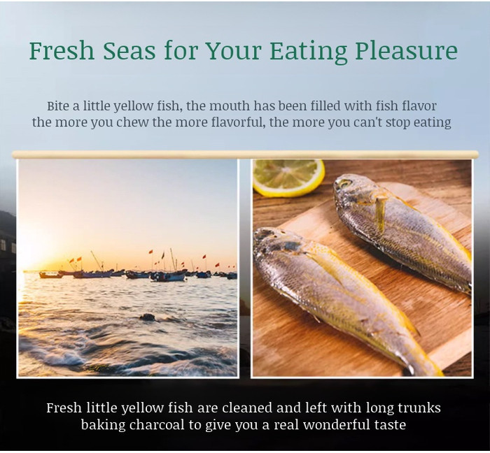 💕Local Sale💕Crispy Deep-Sea Yellow Croaker Edible dried fish crisps ...