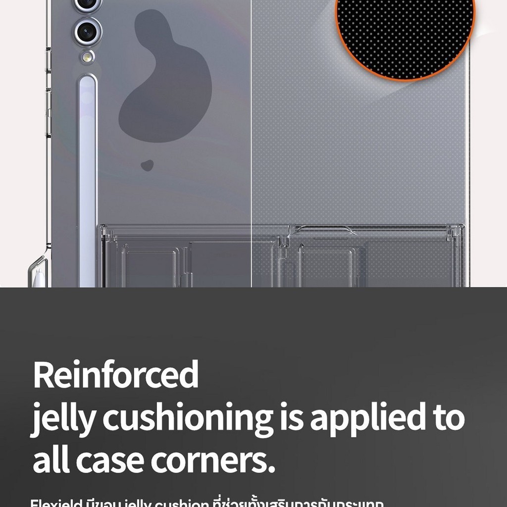 ARAREE Flexield SP, Shockproof Clear Case With Stand, Premium Grade ...