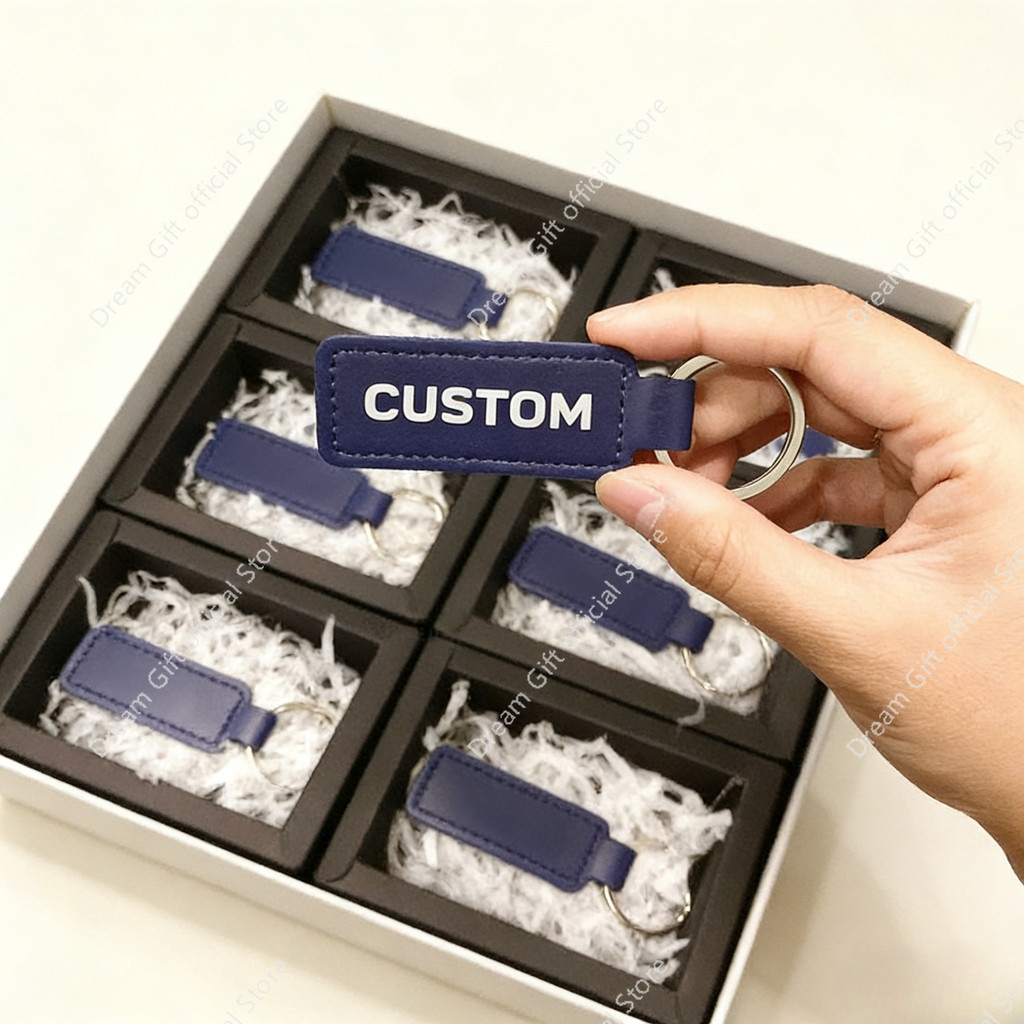 PERSONALISED NAME Mini Keychain | leather keychain |customised key ...