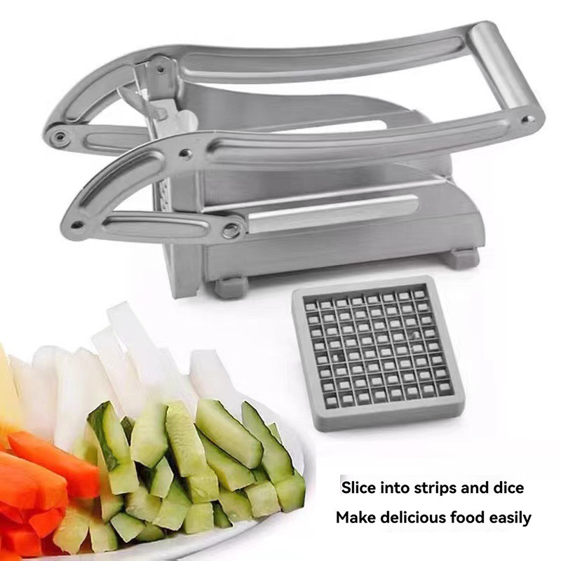 Stainless Steel Potato Cutter Multifunction Vegetable Slicer French ...