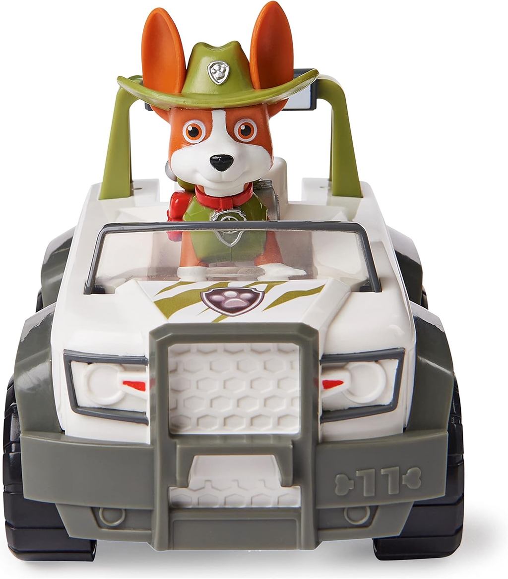 PAW Patrol Trackers Jungle Cruiser Vehicle with Collectible Figure for ...