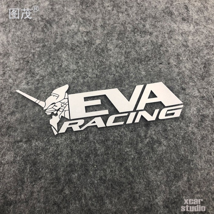 & New-EVA RACING Evangelion Series Stickers Car Electric Vehicle ...