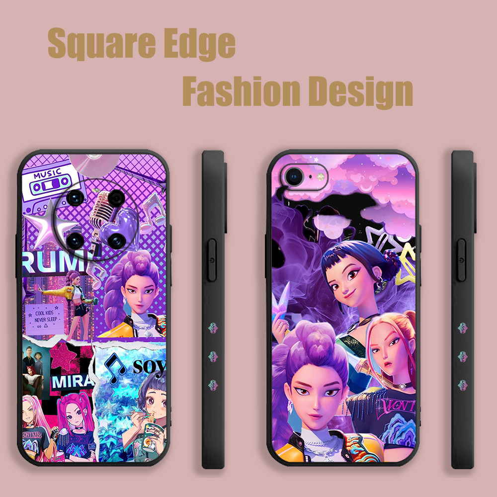 Casing For iPhone 15 Pro Max 16 PRO MAX 16e Huntrix Kpop Demon Hunters ...