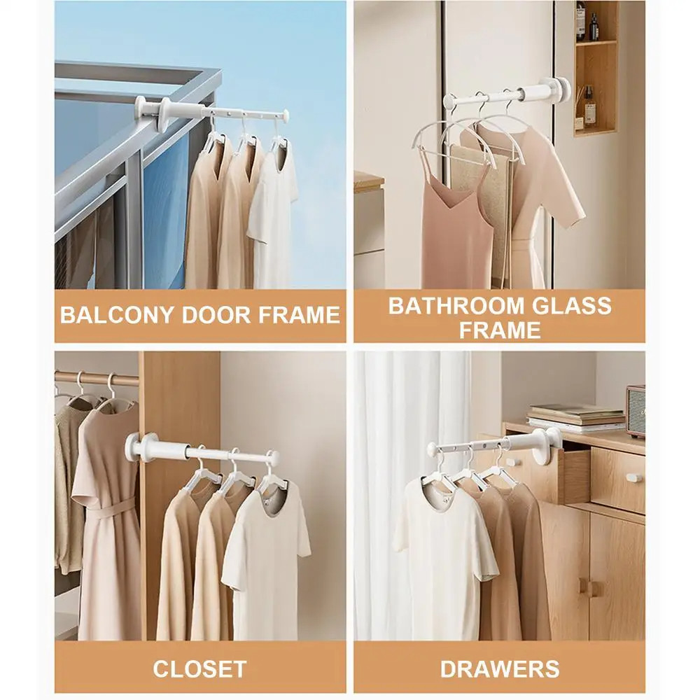 (🔥SG stock🔥) 4pcs Foldable Travel Clothe Drying Rack Retractable Window ...