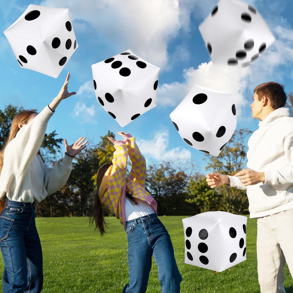 Inflatable 30cmx30cm Big Dice/Large Dice Inflate Air/PVC Inflatable ...